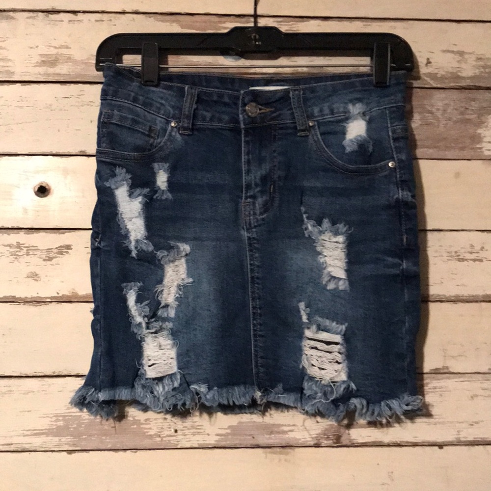 Jean skirt